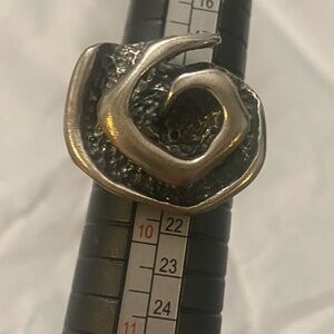 Silpada Sterling Silver Geometric Ring Size 9